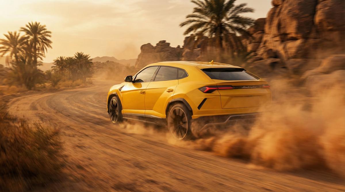 媚黑汽车改装视频-沙漠越野SUV改装实拍